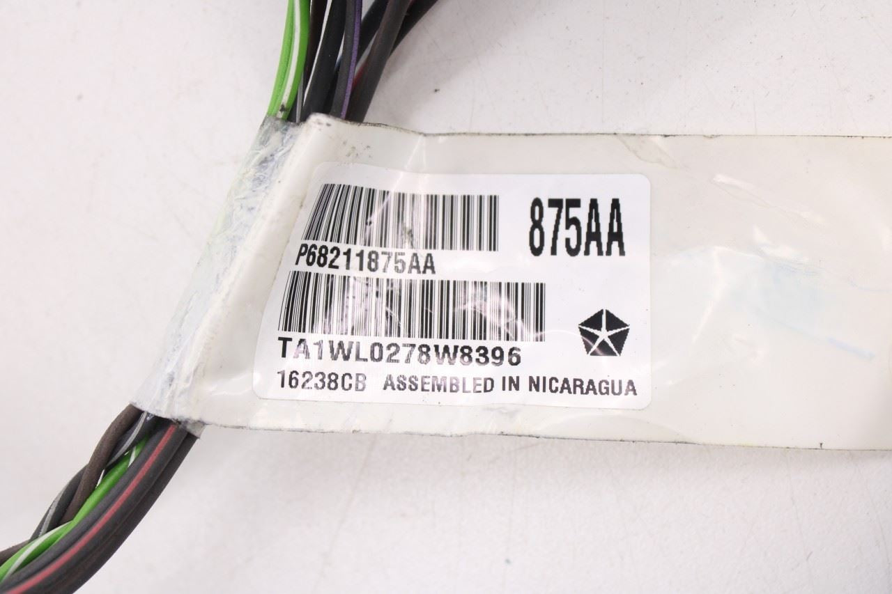 2013-20 Dodge Grand Caravan Rear Left Sliding Door Track Wire Harness 68211875AA6