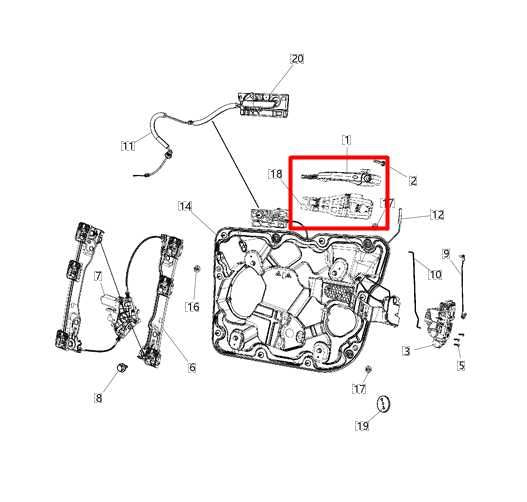2013-21 Jeep Grand Cherokee Front Right Side Door Exterior Handle 1QA18GW7AJ OEM - Alshned Auto Parts