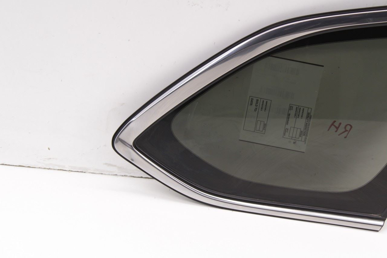 16-2023 Mazda CX-9 Grand Touring Rear Right Passenger Side Quarter Window Glass - Alshned Auto Parts