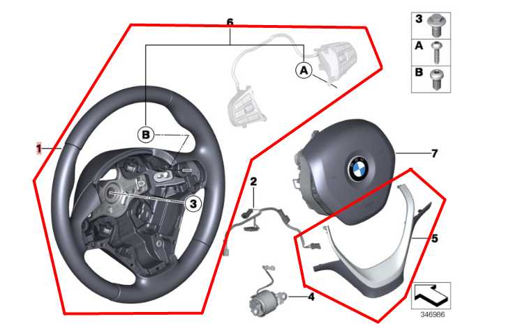 15-16 BMW 435i Gran Coupe Steering Wheel Leather w/ Control Buttons 32306863342 - Alshned Auto Parts