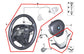 15-16 BMW 435i Gran Coupe Steering Wheel Leather w/ Control Buttons 32306863342 - Alshned Auto Parts