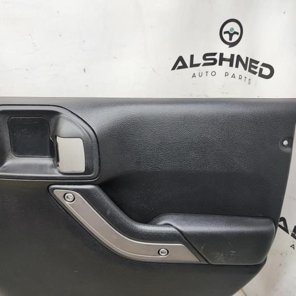 2011-17 Jeep Wrangler Rear Right Passenger Door Trim Panel 1QJ38DX9AF OEM *ReaD* - Alshned Auto Parts