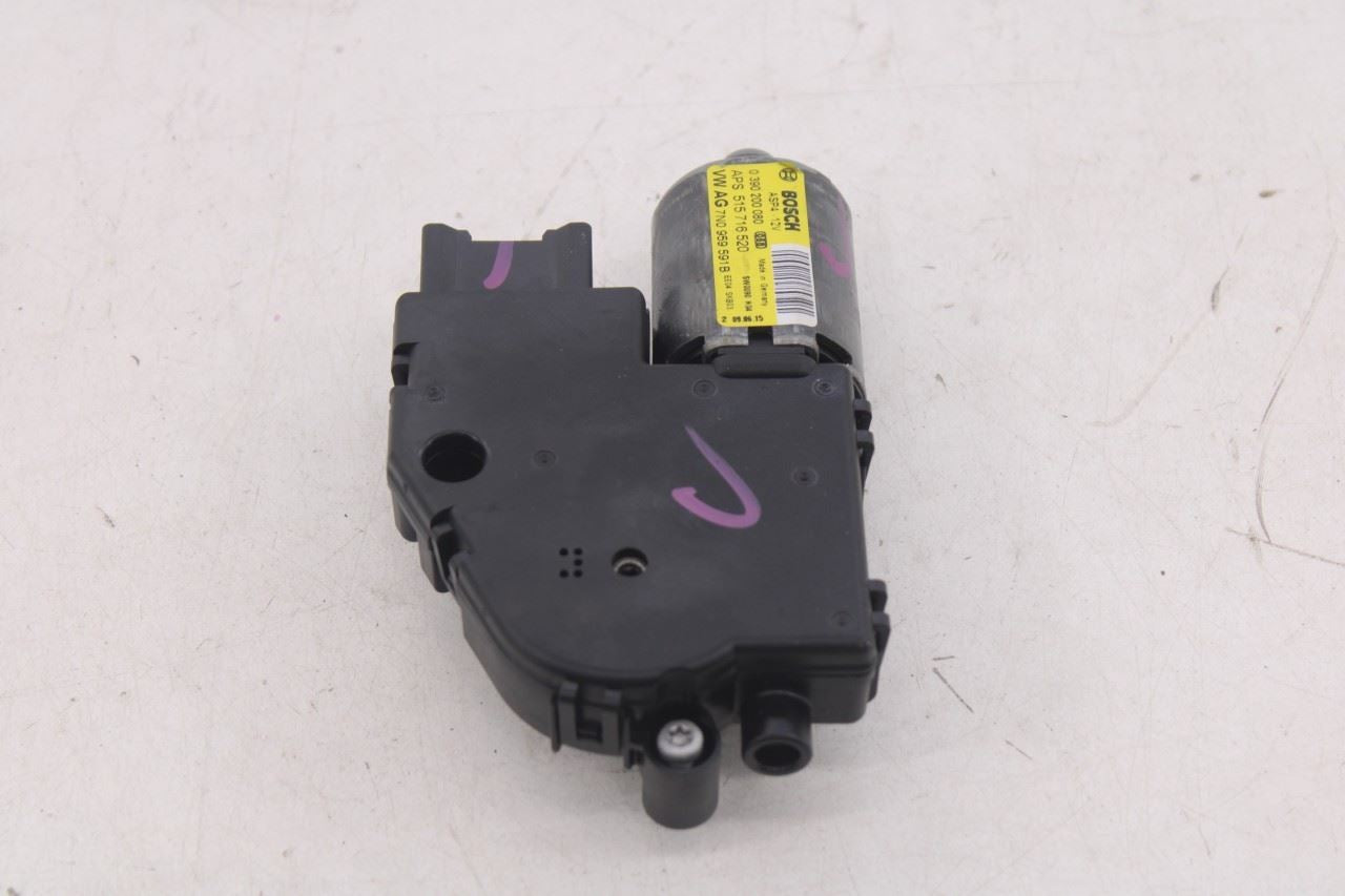 09-17 Audi Q5 Premium Roof Power Sliding Glass Sunroof Motor Set of 2 7N0959591B12