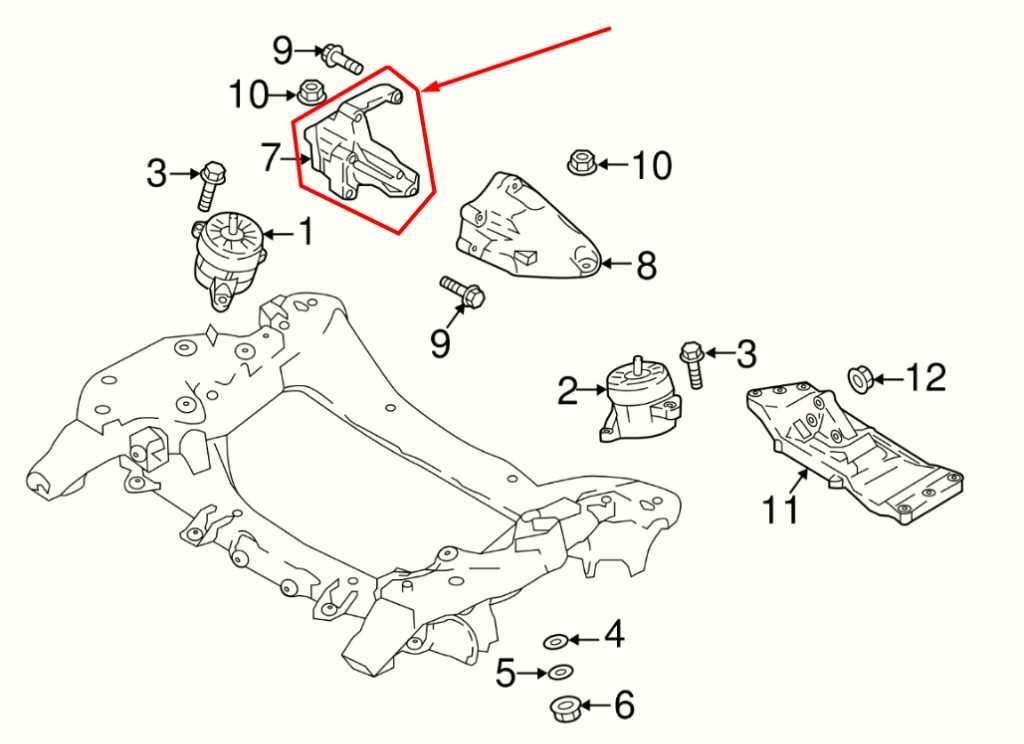 2018-2023 Kia Stinger GT1 3.3L AWD Right Side Engine Motor Support Mount Bracket - Alshned Auto Parts