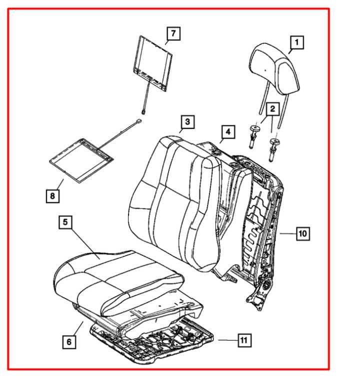 2014-2021 Jeep Grand Cherokee Front RH Side Seat Complete Leather 68175313AC OEM - Alshned Auto Parts
