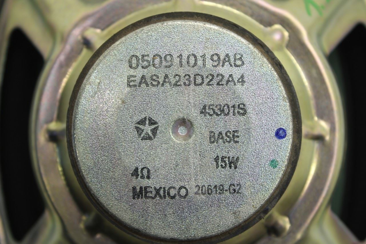 11-24 RAM 1500 Classic Crew Cab RR Left and Right Door Audio Speakers 5091019AB - Alshned Auto Parts