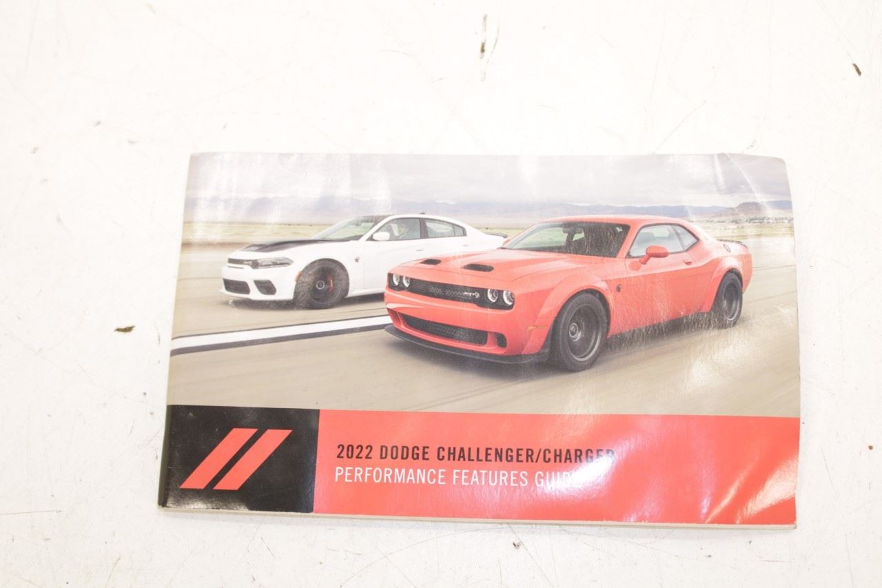 2022 Dodge Charger GT AWD Owners Manual Set with Case 68564677AA OEM - Alshned Auto Parts