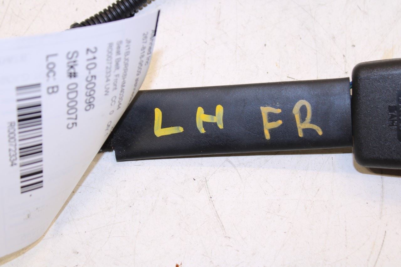 14-17 Infiniti QX50 3.7L AWD Front Driver Left Side Seat Belt Buckle 86843-1BA2C - Alshned Auto Parts