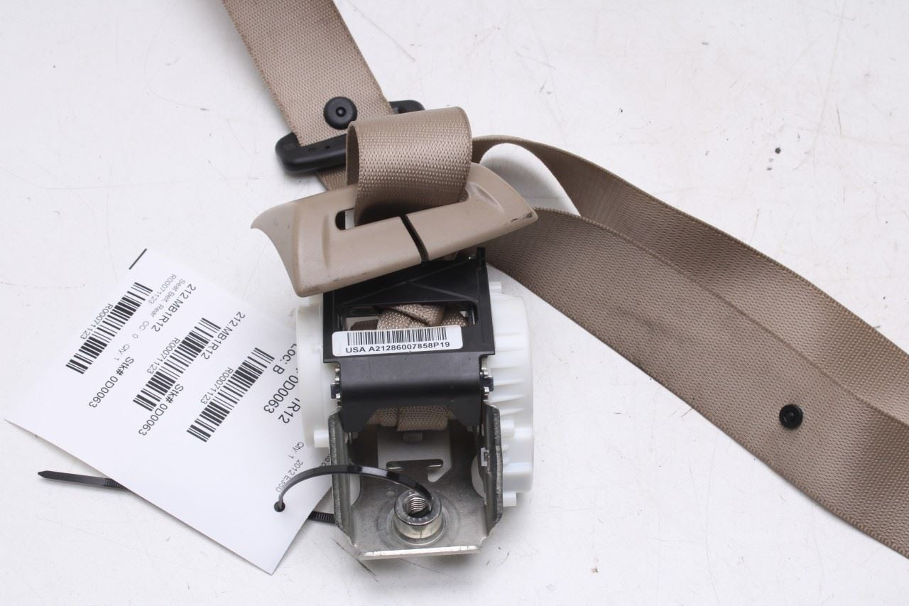 2010-16 Mercedes-Benz E350 Sport 4Matic Rear Center 2nd Row Seat Belt Retractor - Alshned Auto Parts