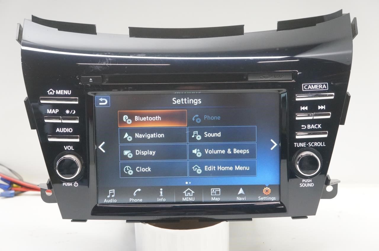 2016-18 Nissan Murano Navi Audio Radio CD Player Receiver w/ Display 25915-9UC2A - Alshned Auto Parts
