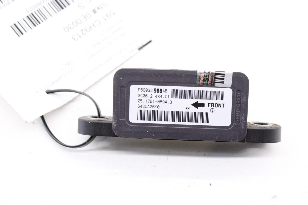 12-2018 Jeep Wrangler Unlimited Sport Yaw Rate Stability Dynamics Sensor Module - Alshned Auto Parts