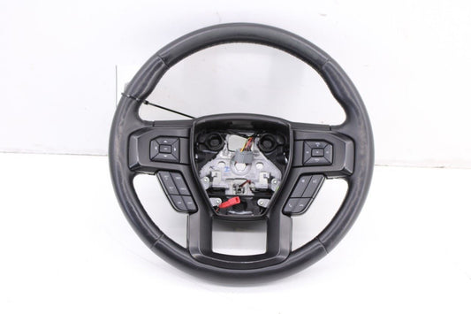 18-20 Ford Expedition Limited 3.5L 4WD Steering Wheel Leather w/ Control Buttons - Alshned Auto Parts