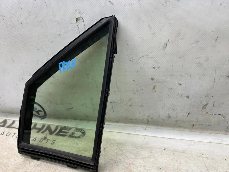 2016-2022 Toyota Prius Front Left Side Door Fixed Vent Window Glass 68126-47010 - Alshned Auto Parts