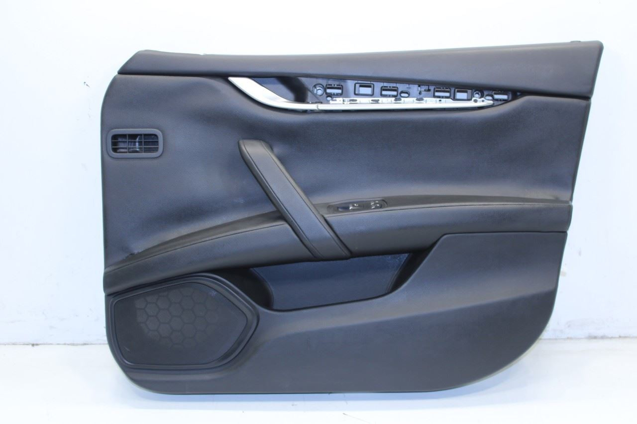 2017-2020 Maserati Ghibli Front Right Passenger Door Trim Panel 670023103 OEM - Alshned Auto Parts