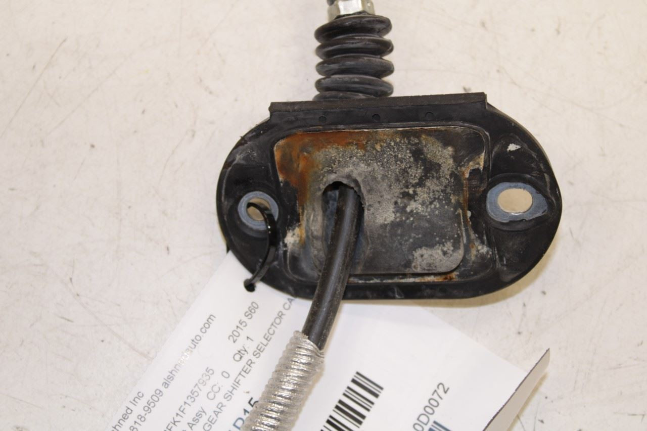 15-16 Volvo S60 T5 Premier 2.0L Auto Transmission Gear Shift Lever Control Cable - Alshned Auto Parts