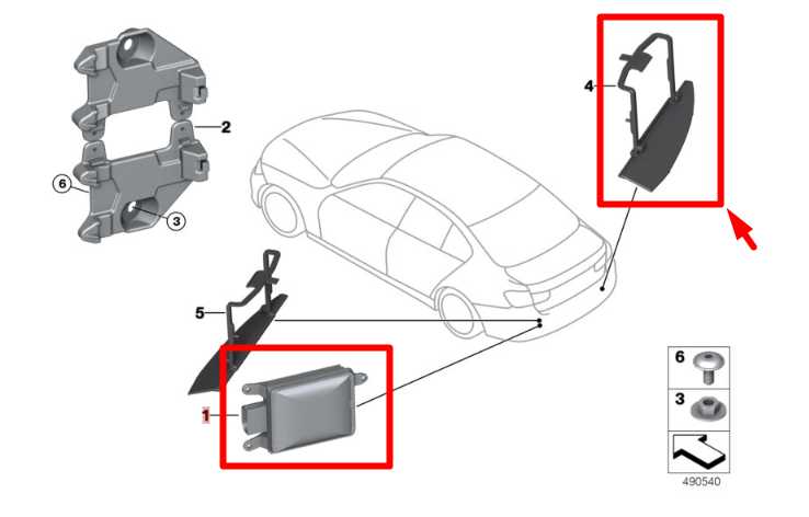 2015-16 BMW 435i Rear Right Blind Spot Lane Departure Warning Sensor 66326884287 - Alshned Auto Parts