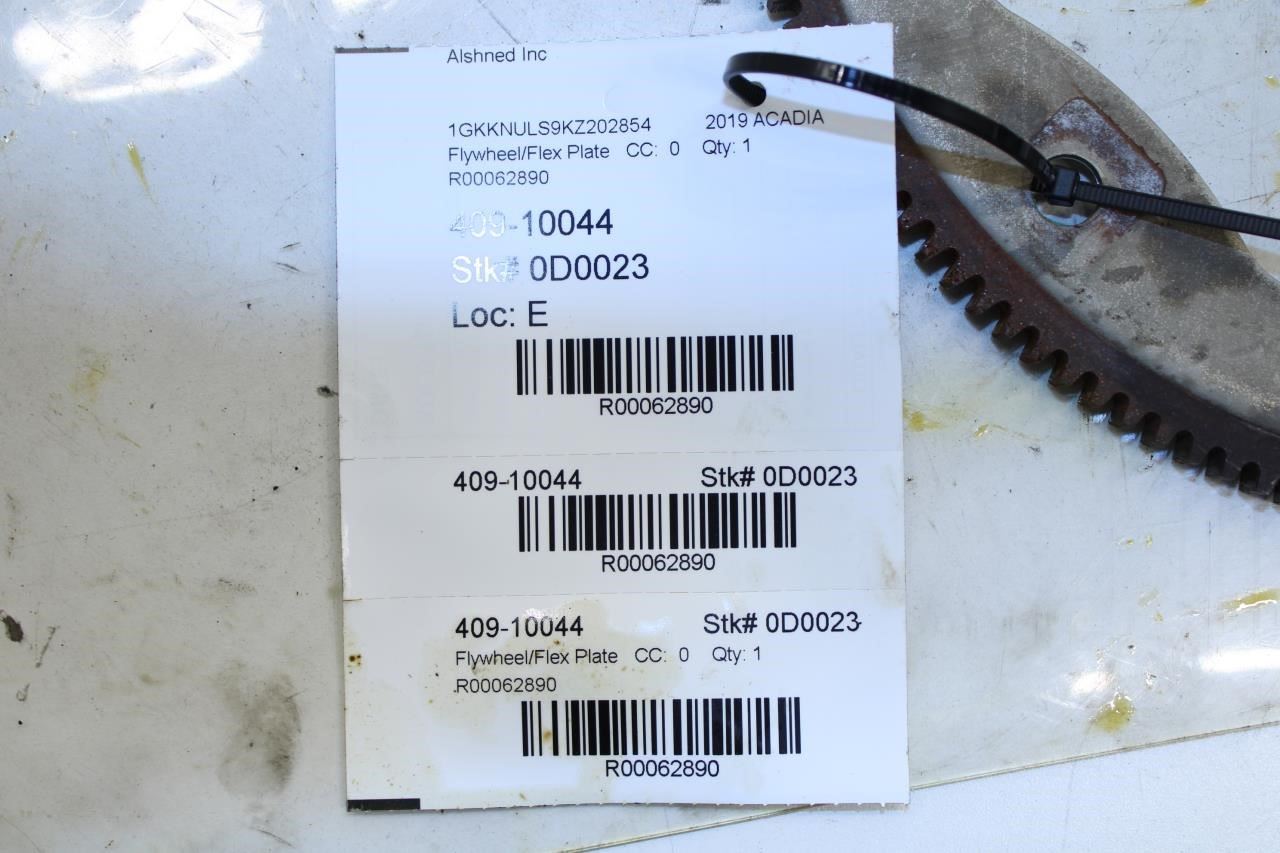 2017-19 GMC Acadia SLT-1 3.6L Auto Transmission Flywheel Flexplate 12650471 OEM - Alshned Auto Parts