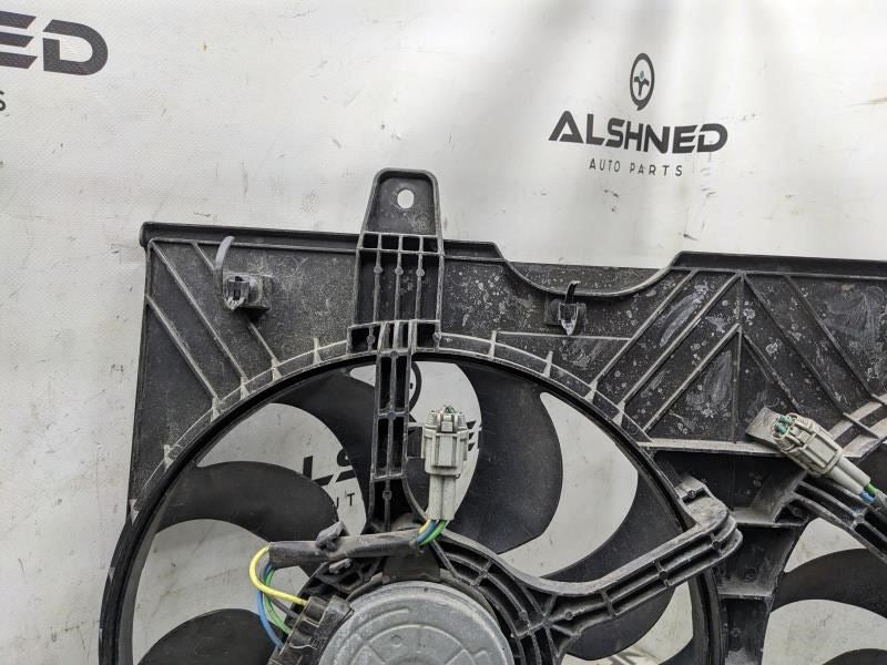 2010-15 Nissan Rogue S 2.5L Dual Radiator Cooling Fan Motor Assy 21481-JG70A OEM - Alshned Auto Parts