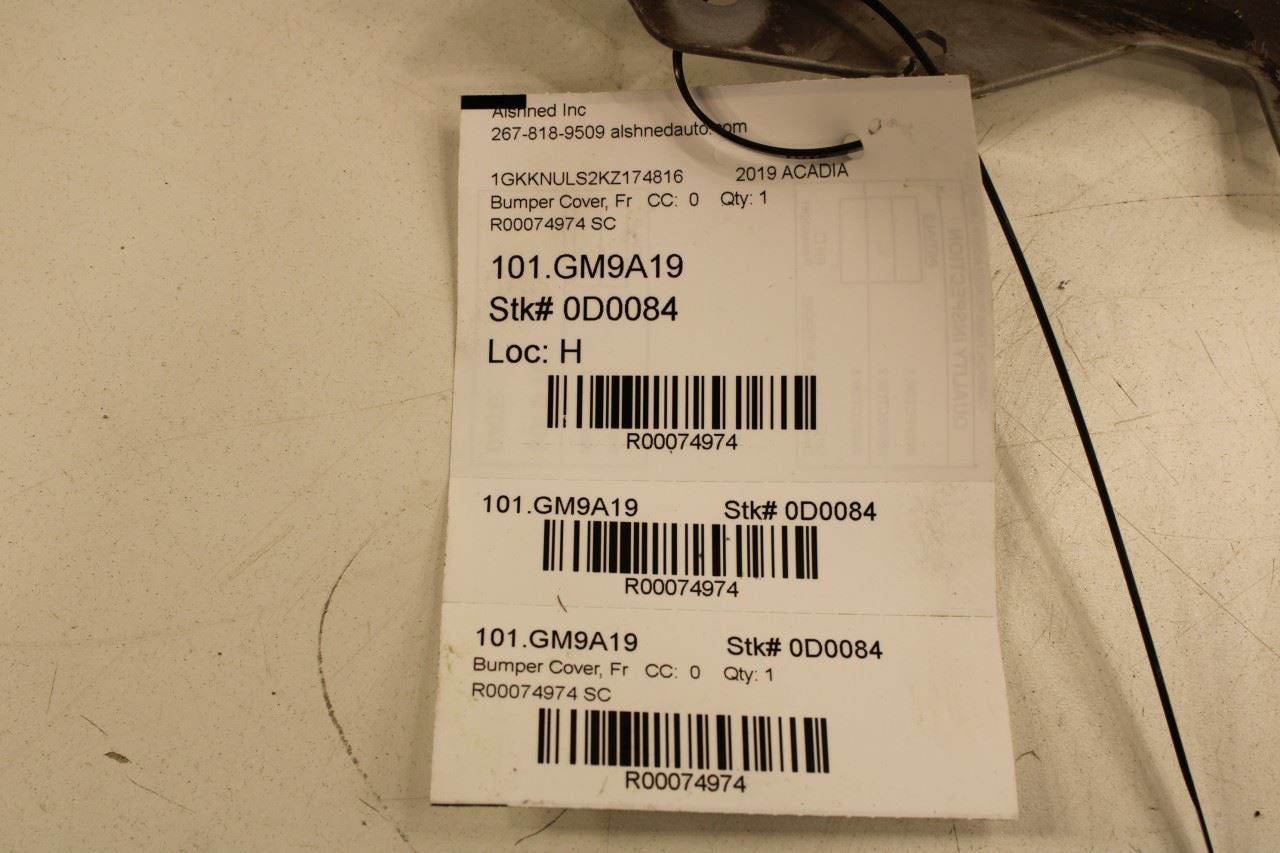 2017-2019 GMC Acadia SLT-1 Front Bumper Fascia Skid Plate 23159137 OEM - Alshned Auto Parts