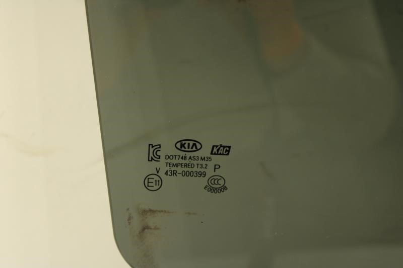 2014-2019 Kia Soul Rear Right Passenger Side Door Window Glass 83421-B2020 OEM - Alshned Auto Parts