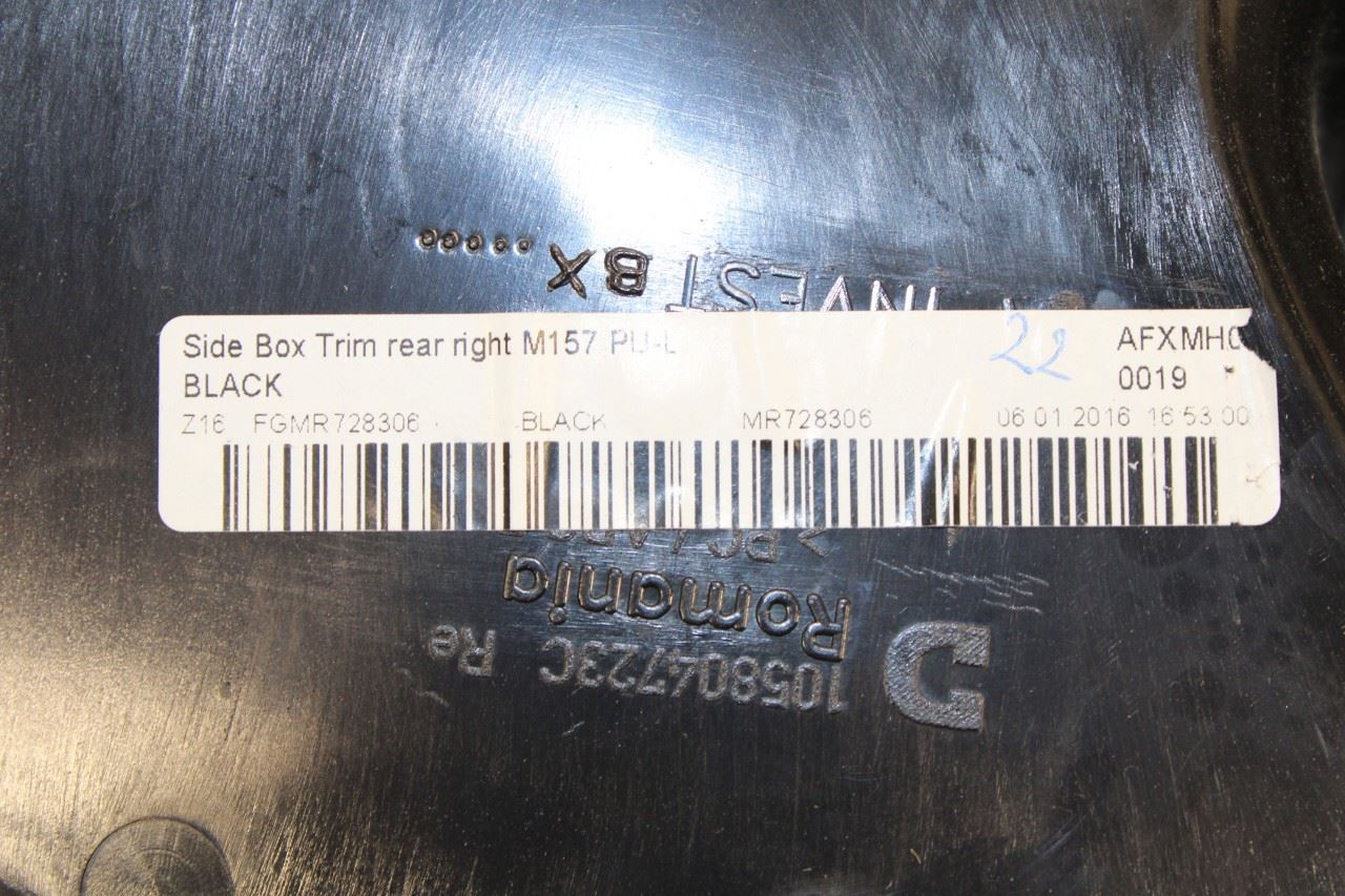 2014-2020 Maserati Ghibli S Q4 Rear Right Passenger Door Trim Panel 670049692 - Alshned Auto Parts