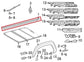 16-23 Toyota Tacoma Rear Left Truck Bed Side Upper Rail Molding 6624904050 *ReaD - Alshned Auto Parts