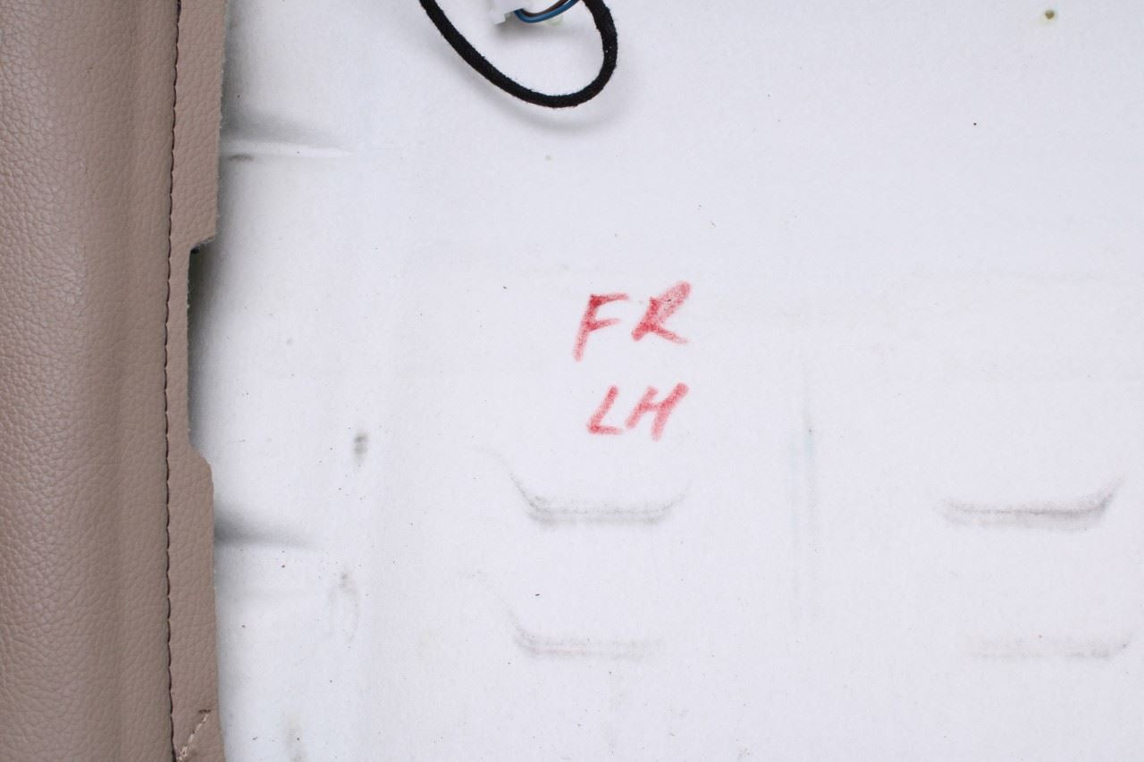 10-13 Mercedes-Benz E350 Sport 4Matic Front Seat LH Side Upper Backrest Cushion - Alshned Auto Parts