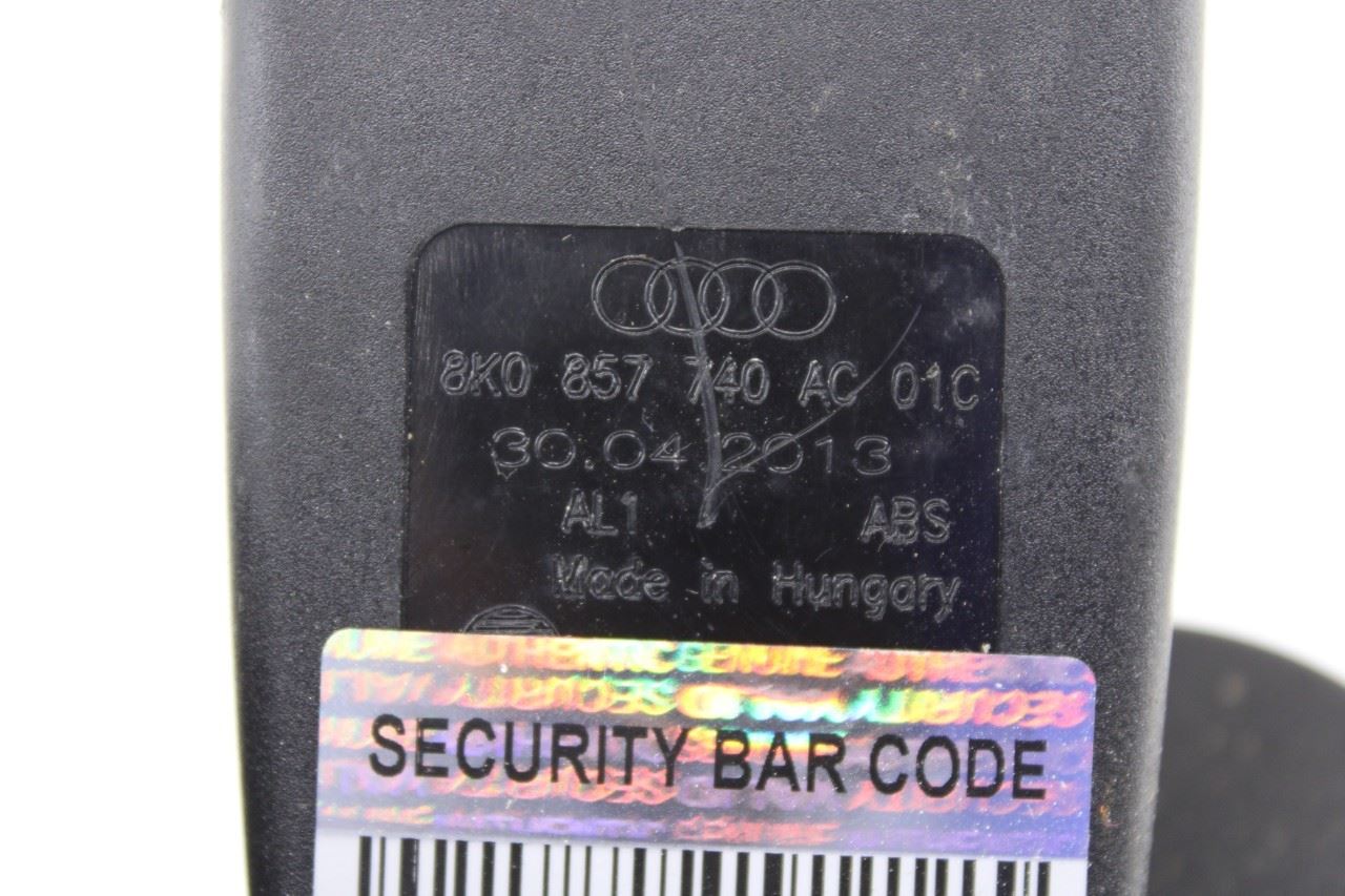 10-16 Audi S4 Premium Plus Rear Right and Left Side 2nd Row Seat Belt Buckle Set - Alshned Auto Parts