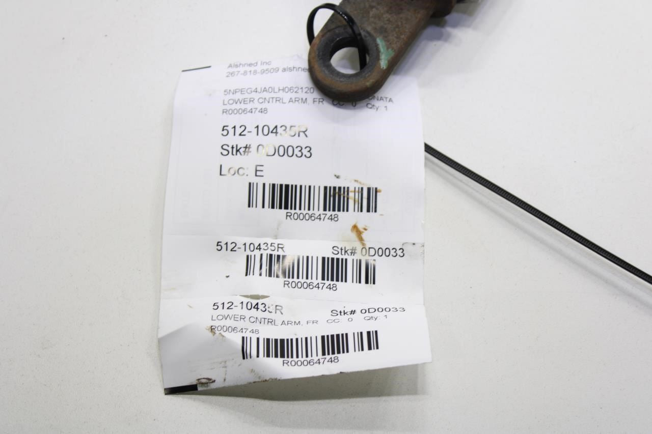2020-2023 Hyundai Sonata SE FWD Front Right Side Lower Control Arm 54501-L1000 - Alshned Auto Parts