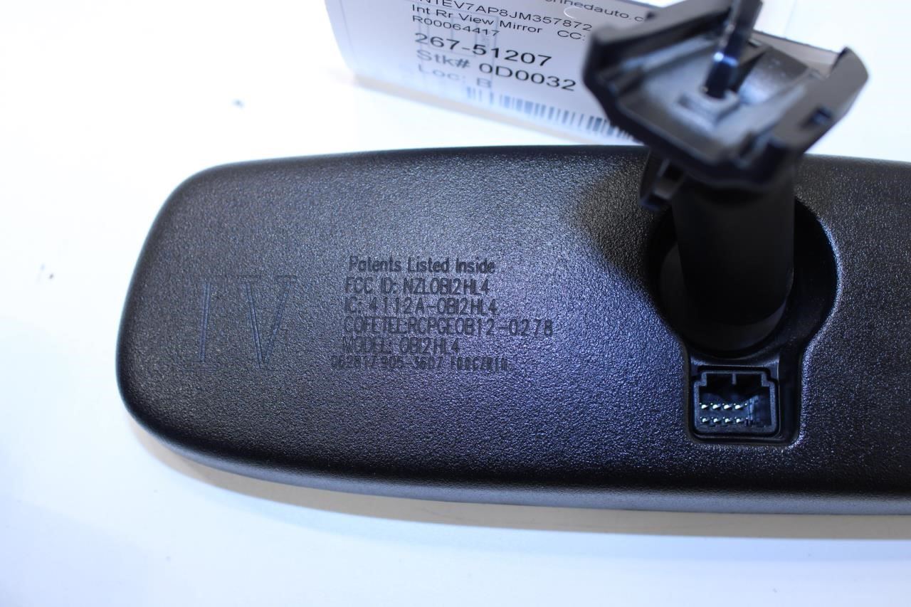 2014-2021 Infiniti Q50 Luxe RWD Interior Inside Rear View Mirror 96321-3WV0A OEM - Alshned Auto Parts