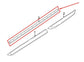 2013-2020 Nissan Pathfinder SV Left Side Rocker Panel Molding Seal 80839-3JA0B - Alshned Auto Parts