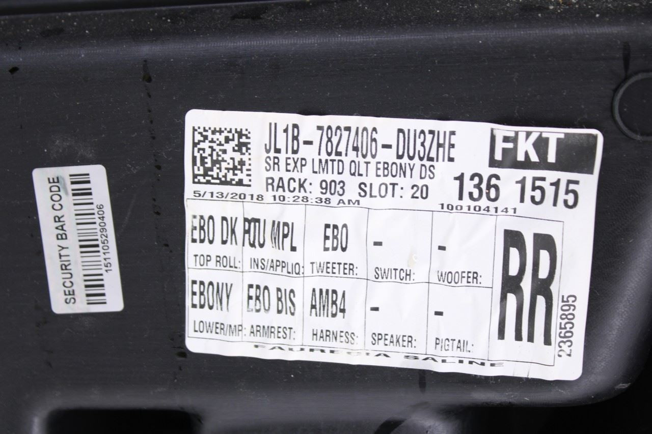 2018-21 Ford Expedition Limited Rear Right Side Door Trim Panel JL1B-7827406-DU - Alshned Auto Parts