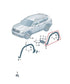 21-25 Volkswagen Atlas SE Rear Right Fender Wheel Opening Molding 3CN853818C9B9 - Alshned Auto Parts