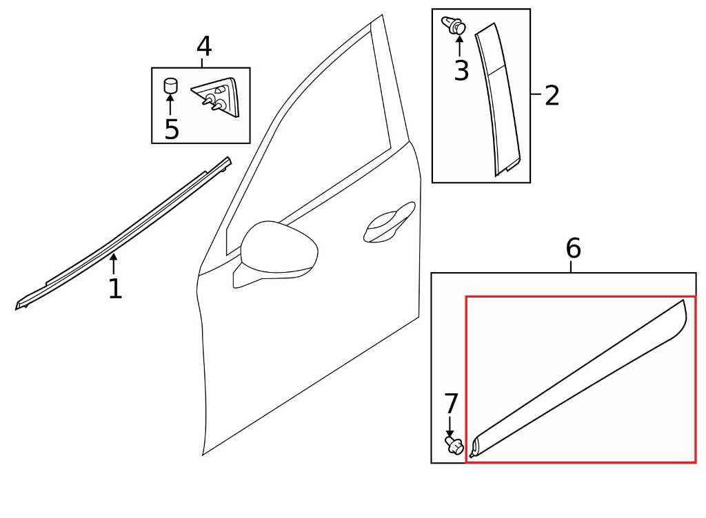 20-2025 Mazda CX-30 2.5 S Front Left Driver Side Door Lower Molding DGH951-RB1 - Alshned Auto Parts