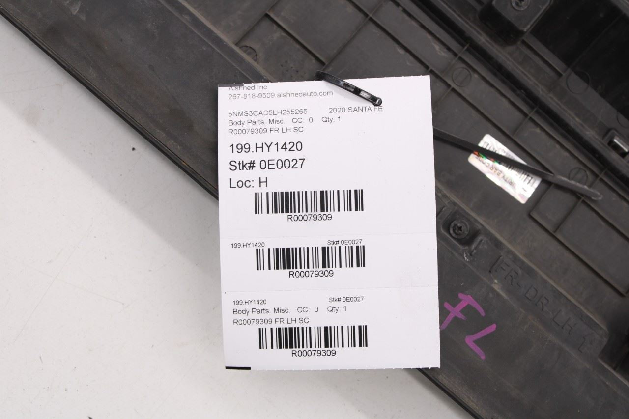 2019-23 Hyundai Santa Fe SEL Front Left Door Lower Garnish Molding 87721-S2200 - Alshned Auto Parts