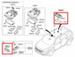 19-21 Hyundai Tucson Rear Center Dome Reading Light Lamp and Sun Visor Light Set - Alshned Auto Parts