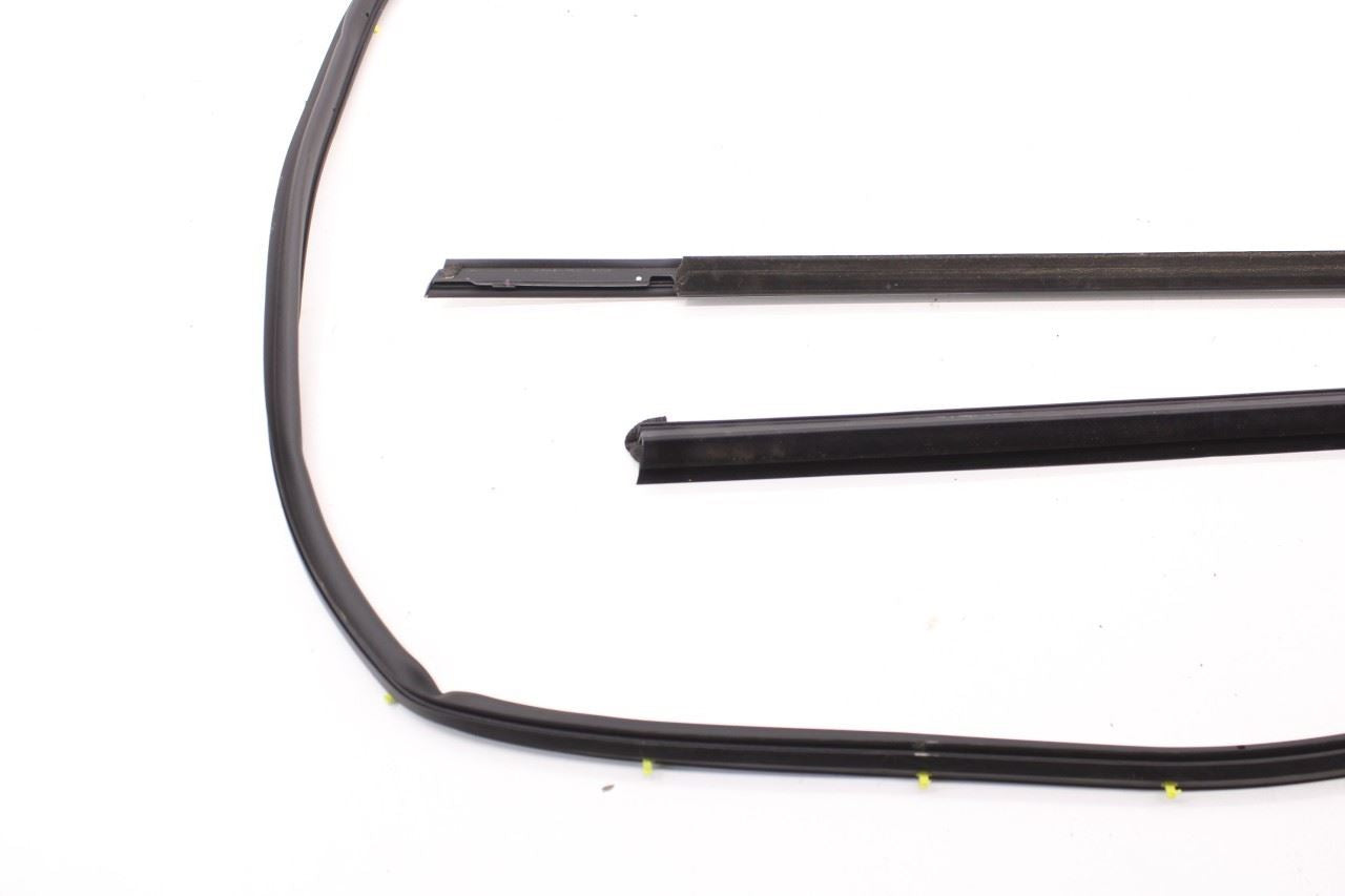 2019-2025 Infiniti QX50 LUXE Rear Left Door Weatherstrip with Belt Molding Set - Alshned Auto Parts