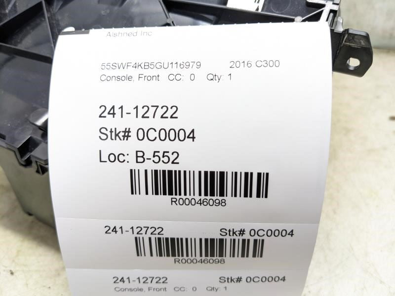 15-18 Mercedes-Benz C300 4Matic 2.0L Front Center Console Cup Holder w/ Ashtray15