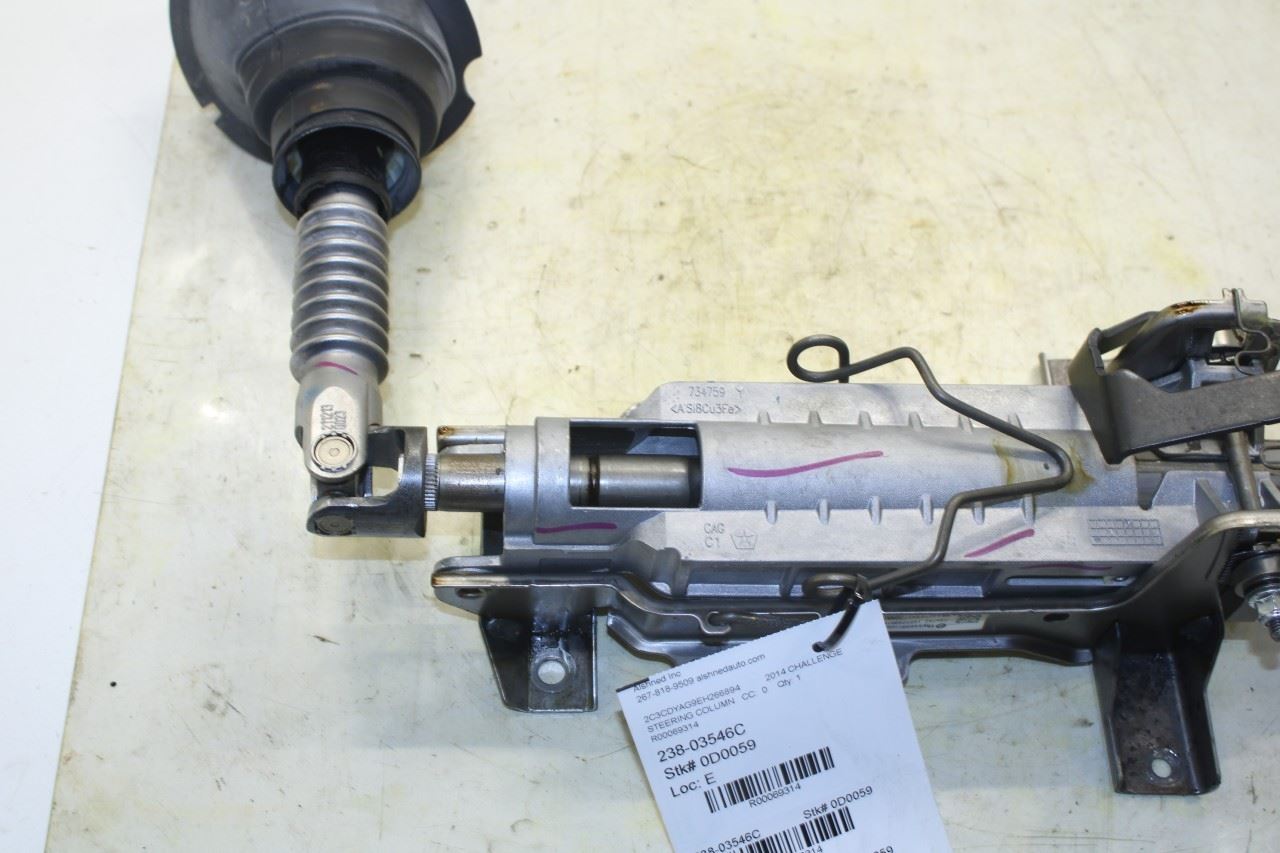 2014-2023 Dodge Challenger SXT 3.6L RWD Steering Column Assembly 68140569AD OEM - Alshned Auto Parts