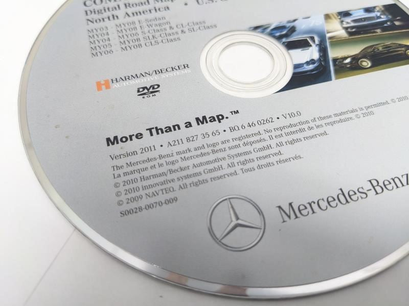 2011 Mercedes-Benz E350 DVD Comand Digital Road Map North America U.S. w Canada - Alshned Auto Parts