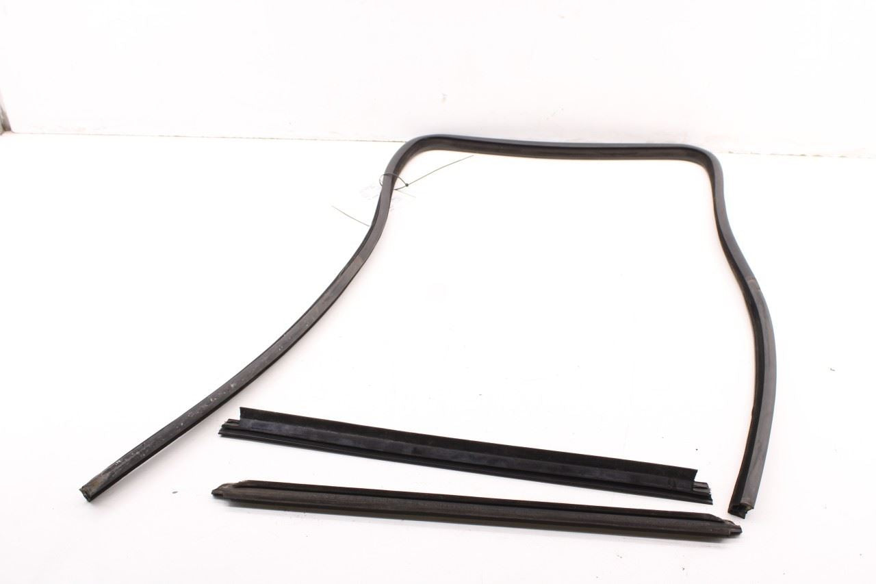 99-16 Ford F-250 Crew Cab Lariat Rear Right Door Run Channel w/ Weatherstrip Set - Alshned Auto Parts