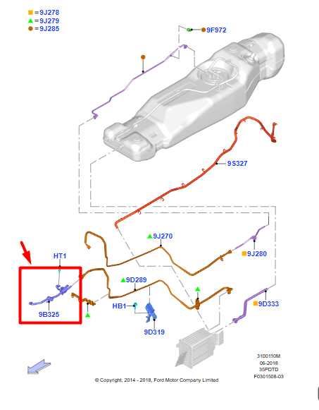2011-16 Ford F150 3.5L Fuel Regulator Purge Control Valve Pipe 6U5A-9G866-AA OEM - Alshned Auto Parts
