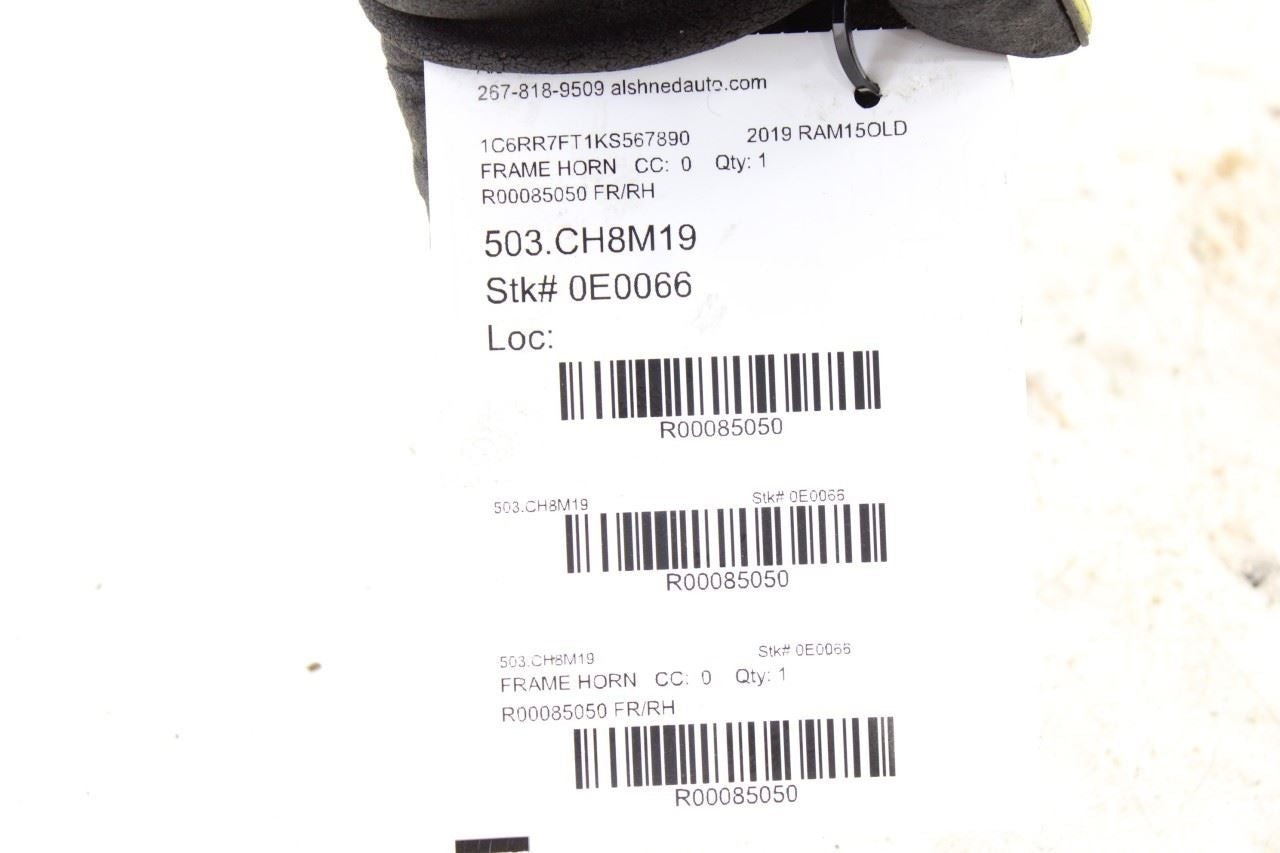 2013-2024 Ram 1500 Classic Express Quad Cab Front Right Side Frame Rail Horn10