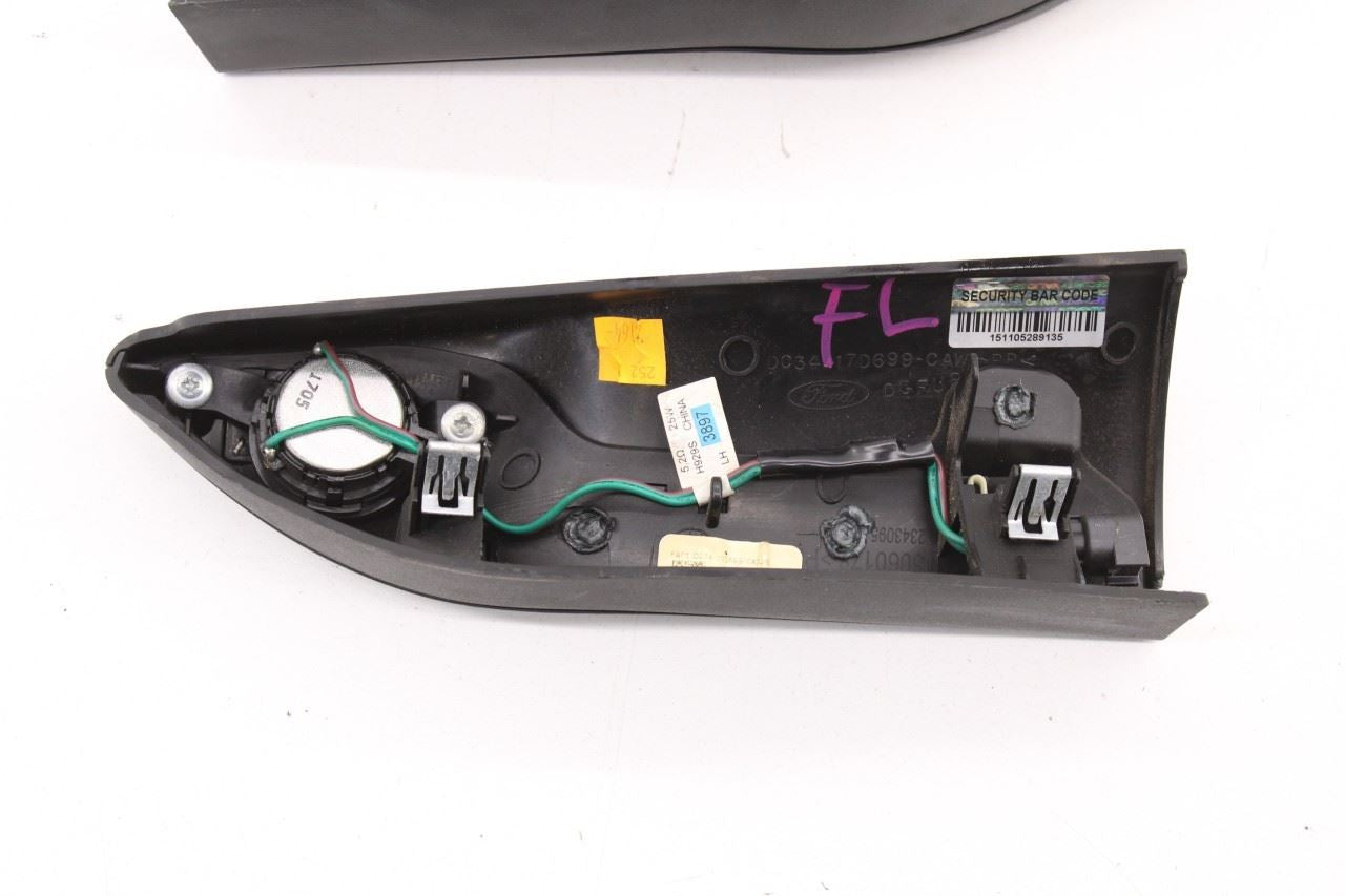 13-16 Ford F250 Front Right and Left Door Mirror Trim Ring Cover DC34-17D698-CAW - Alshned Auto Parts