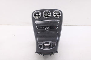 2015-18 Mercedes-Benz C300 Dash Console Climate Control Panel Trim Multi Switch