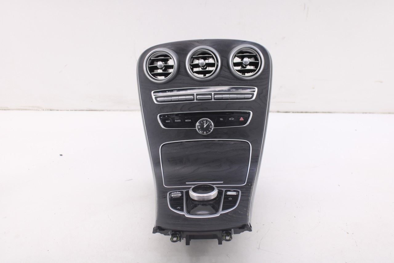 2015-18 Mercedes-Benz C300 Dash Console Climate Control Panel Trim Multi Switch0
