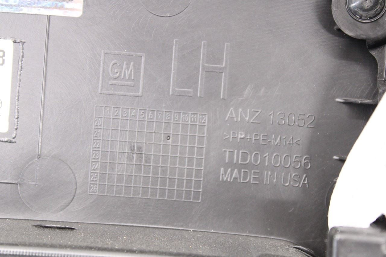 2022-24 Chevrolet Silverado LT-L Crew Cab Rear Left Door Trim Panel 87849816 OEM - Alshned Auto Parts