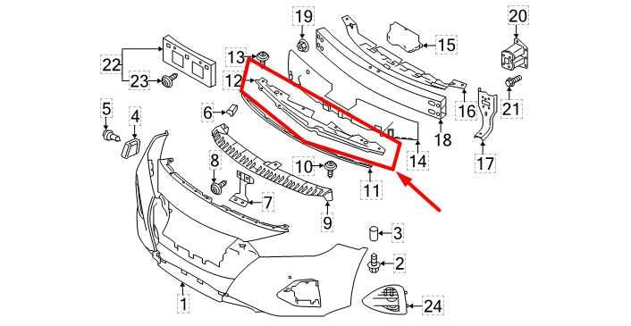 2016-2020 Nissan Maxima Radiator Upper Cover Panel Sight Shield 62580-4RA0A OEM - Alshned Auto Parts