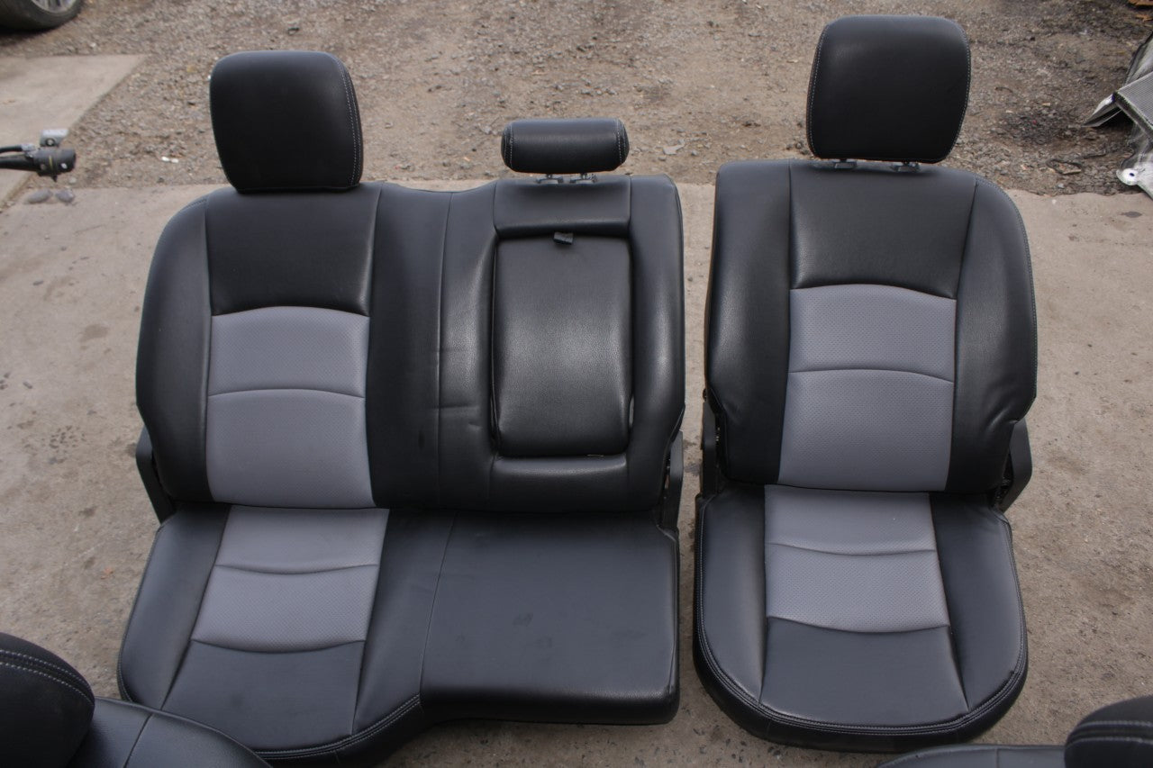 13-17 Ram 1500 Big Horn Front and Rear 2nd Row and Left Side Seat Full Complete - Alshned Auto Parts