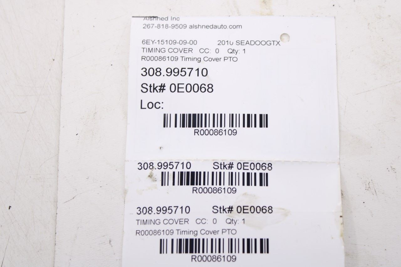 2010-2011 SeaDoo/BRP GTX IS (215) Engine Timing Drive Cover PTO 420910527 OEM15